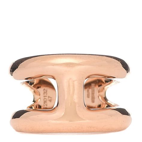 Hermes. Ring Osmose 18K rose gold 